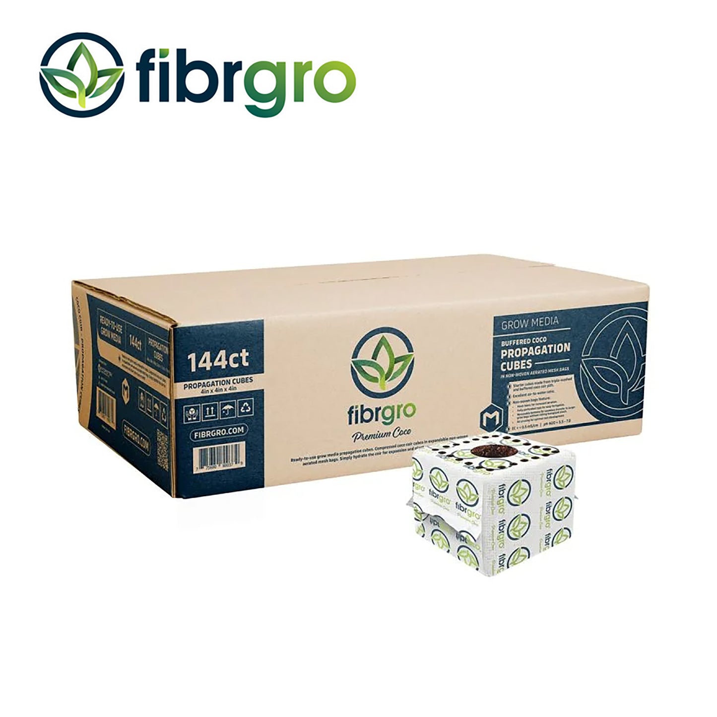 Fibrgro 4" Non woven propagation cube