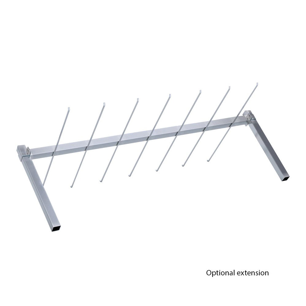 Hanging 4 level dry rack cart